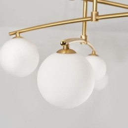 Magic Bean Kronleuchter Glas Pendelleuchte