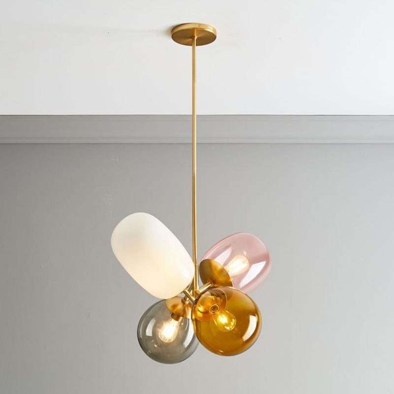Nordic Einzigartige Pendelleuchte Farbiges Glas Prinzessin Ballon Licht Kinder