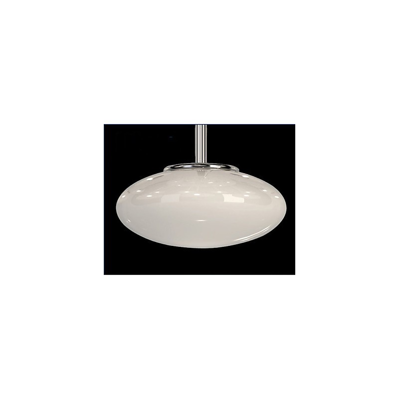 Moderne Yestaurant-Lampe, einfache kreisförmige Pendelleuchte aus Glas im europäischen Stil