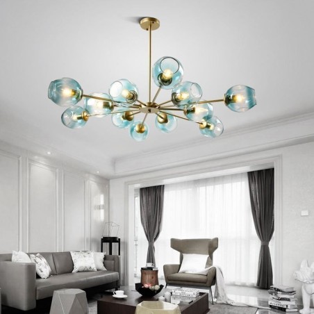 Nordische Glas Pendelleuchte Magic Bean Form Lampe Kronleuchter Beleuchtung Nordische Glas Pendelleuchte Magic Bean Form Lampe Kronleuchter Beleuchtung