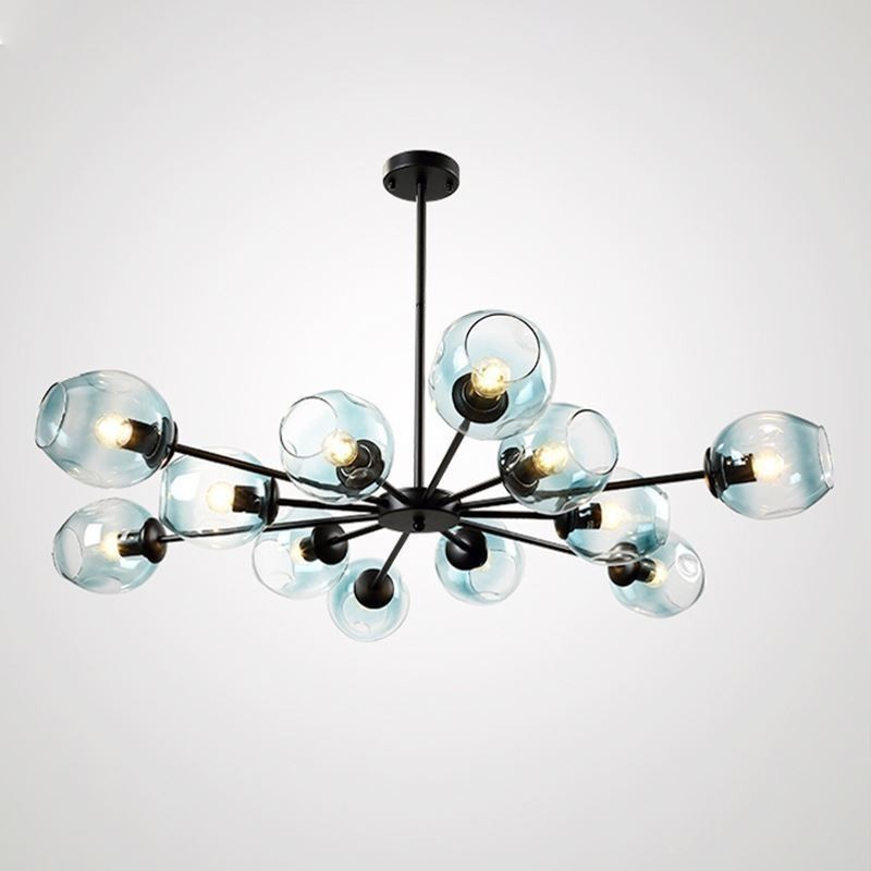 Nordische Glas Pendelleuchte Magic Bean Form Lampe Kronleuchter Beleuchtung