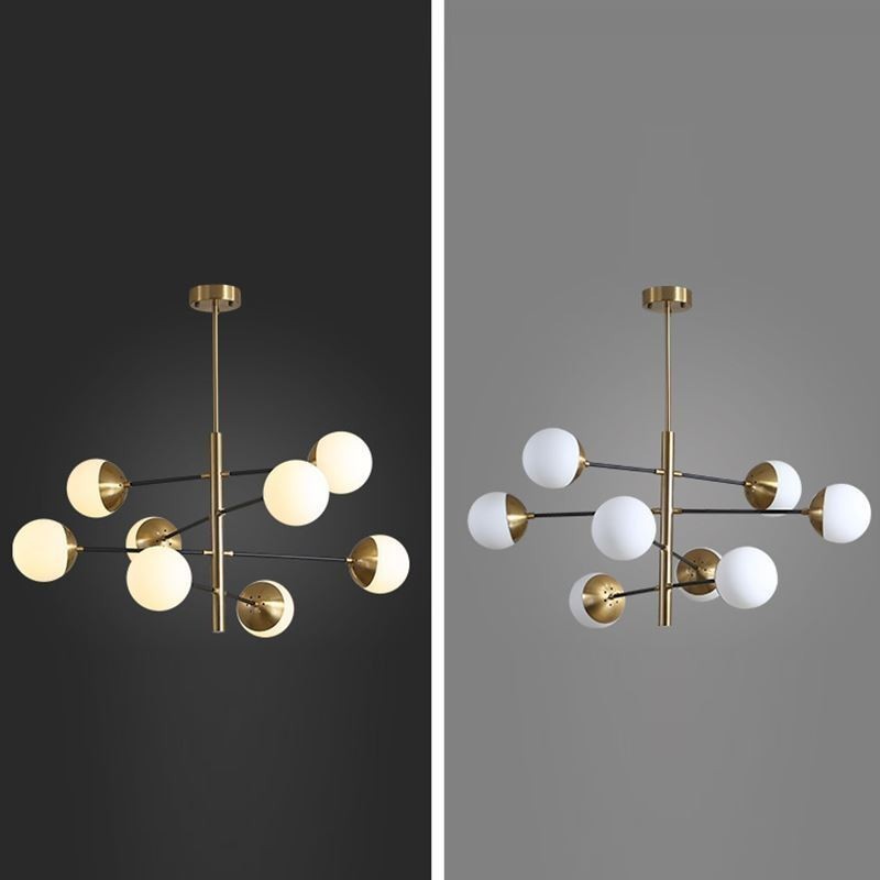 Nordische Glaspendelleuchte Magic Bean Shape Kronleuchter Beleuchtung Lampe
