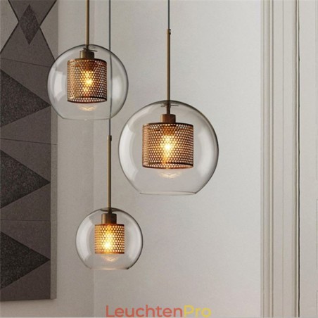 Nordic Pendelleuchte Glas Home Beleuchtung Runde Kugelform Lampe Nachttischlampe Nordic Pendelleuchte Glas Home Beleuchtung Runde Kugelform Lampe Nachttischlampe