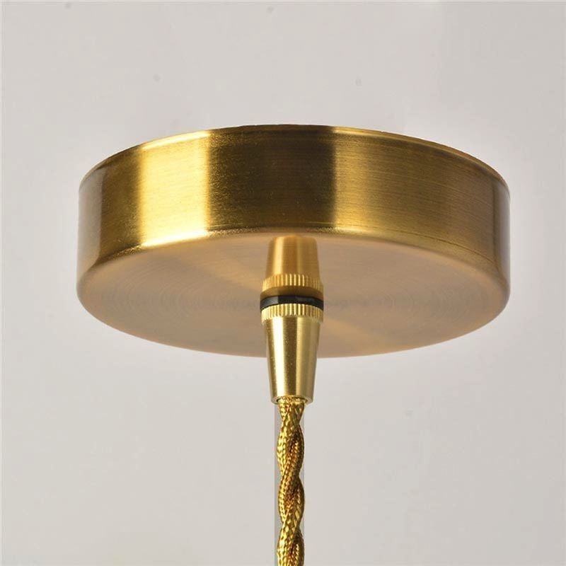 Jelly Jar Light Fixture Pendelleuchte aus geripptem Glas