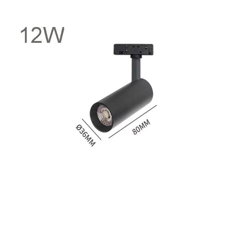 Kreisförmiges Schienensystem, magnetische Einbauschienenleuchte, 120 cm