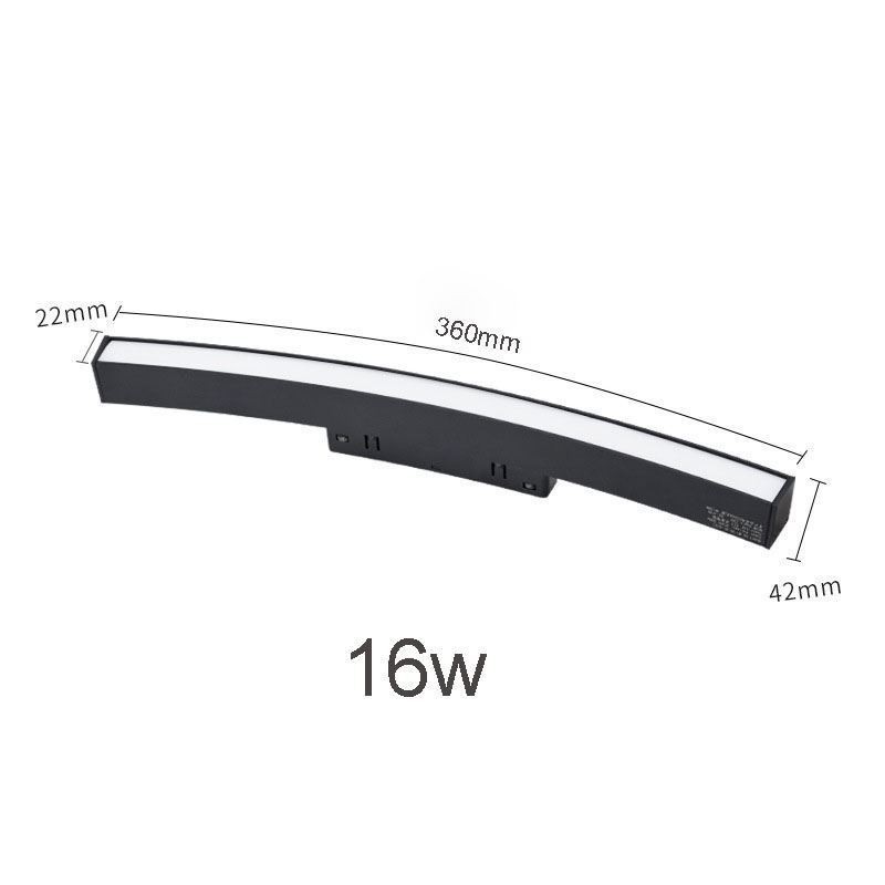 Kreisförmiges Schienensystem, magnetische Einbauschienenleuchte, 120 cm