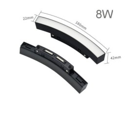 Schienenlicht Magnetische Einbau-Rundschienenleuchte 120cm