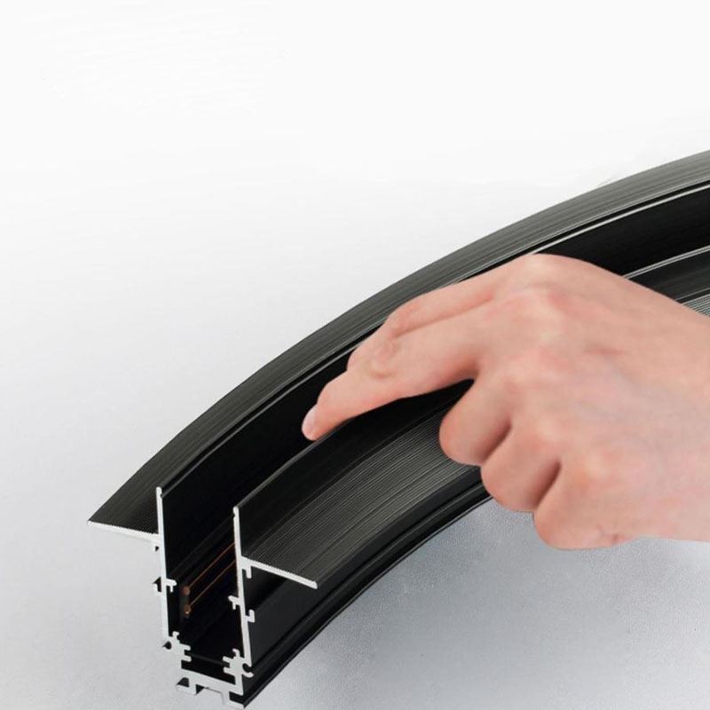 Kreisförmiges Schienenlicht, magnetischer Einbaustrahler, dekoratives Licht, 100 cm