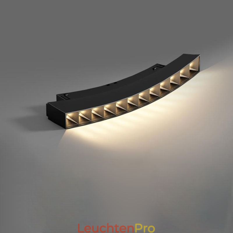 Kreisförmige magnetische Schienenleuchte Einbaustrahler Dekoratives Licht 80cm