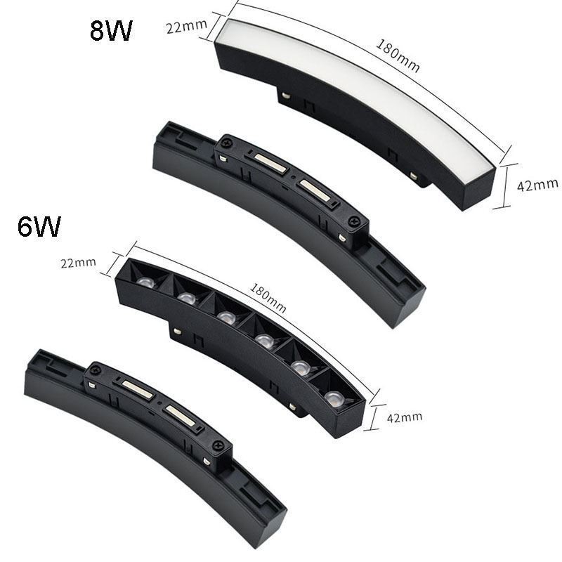 Kreisförmige Schienenleuchte Magnetischer Einbaustrahler Dekoratives Licht 60cm