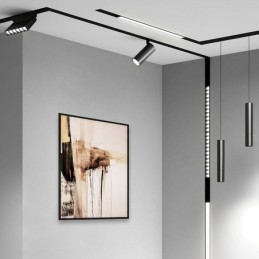 Schienenpendelleuchte Magnetische Einbaupendelleuchte Strahler 36V