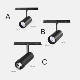 Magnetschienenstrahler Einbaustrahler Spotlight