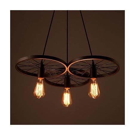 Loft Retro Pendelleuchten Amerikanischen land schmiedeeisen Kronleuchter industriellen stil räder Loft Retro Pendelleuchten Amerikanischen land schmiedeeisen Kronleuchter industriellen stil räder
