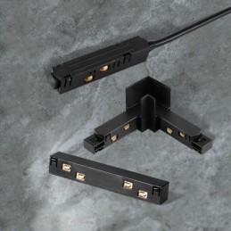 Zubehör für magnetische Schienenbeleuchtung Einbauschienen-Eckverbindung