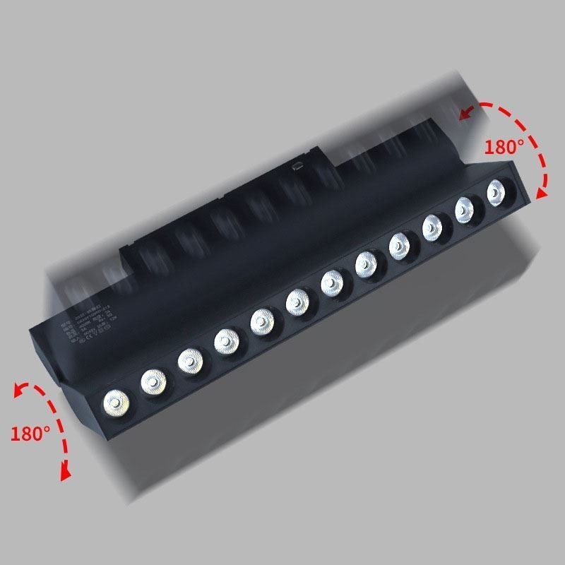Einbauschienengitter Strahler Schienenleiste Strahler Magnetischer Faltgitter Strahler 36V