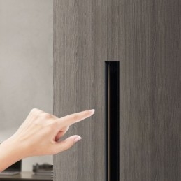 Einbauschienenbeleuchtung Schienen Magnetisches Aluminium-Schienenoberflächenprofil Ultradünner Schienenlichtstreifen 100cm