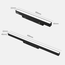 Schienen-Linearlicht Magnetischer Einbaustrahler Flutlicht 36V