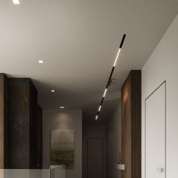 Schienen-Linearlicht Magnetischer Einbaustrahler Flutlicht 36V