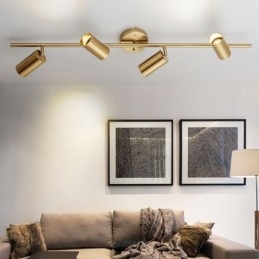 Modernes, schlichtes Spotlight-Deckenschienenlicht aus Aluminium