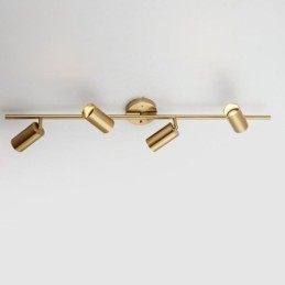 Modernes, schlichtes Spotlight-Deckenschienenlicht aus Aluminium