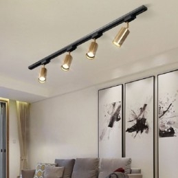 Modernes, schlichtes Spotlight-Deckenschienenlicht aus Aluminium