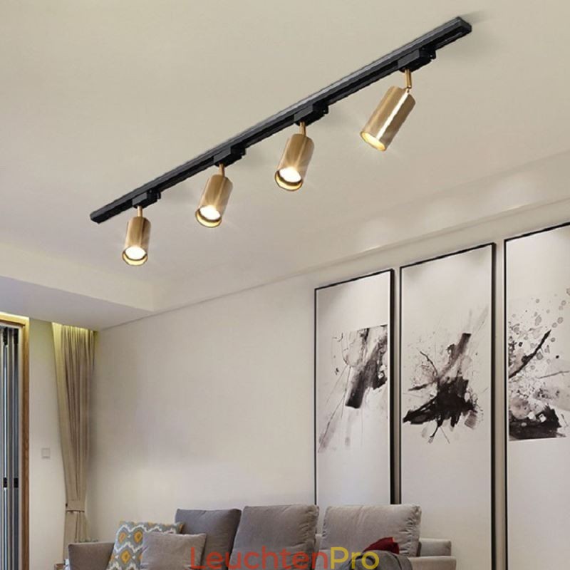 Modernes, schlichtes Spotlight-Deckenschienenlicht aus Aluminium