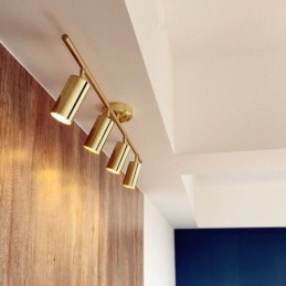 Modernes, schlichtes Spotlight-Deckenschienenlicht aus Aluminium