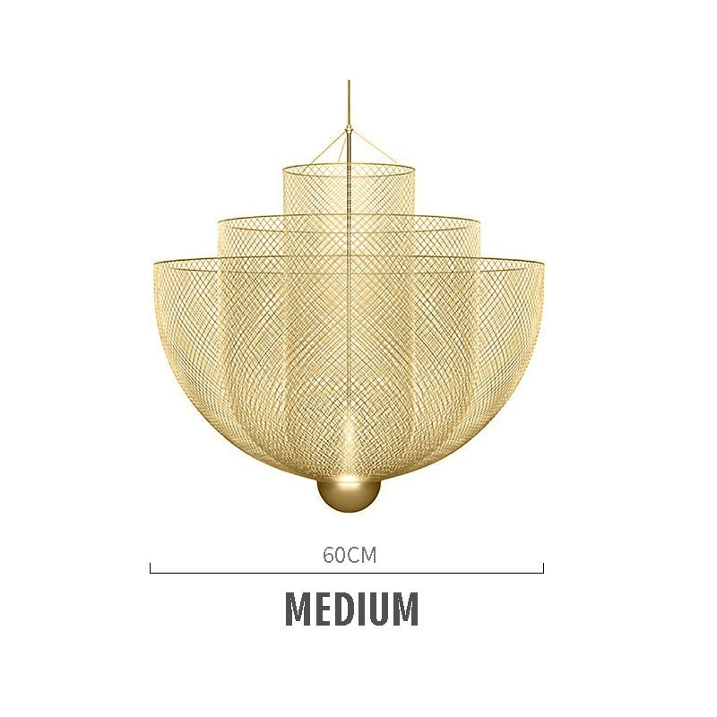 Nordic Grid Designer Kreative und einzigartige Form Kunst Dekorative Pendelleuchte