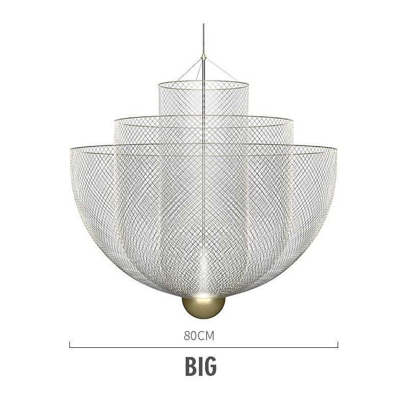 Nordic Grid Designer Kreative und einzigartige Form Kunst Dekorative Pendelleuchte