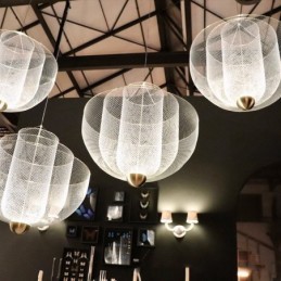 Nordic Grid Designer Kreative und einzigartige Form Kunst Dekorative Pendelleuchte