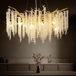 Modernes, exquisites Kristall-Kronleuchterlicht