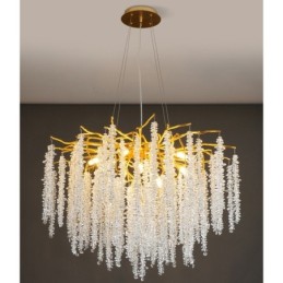 Modernes, exquisites Kristall-Kronleuchterlicht