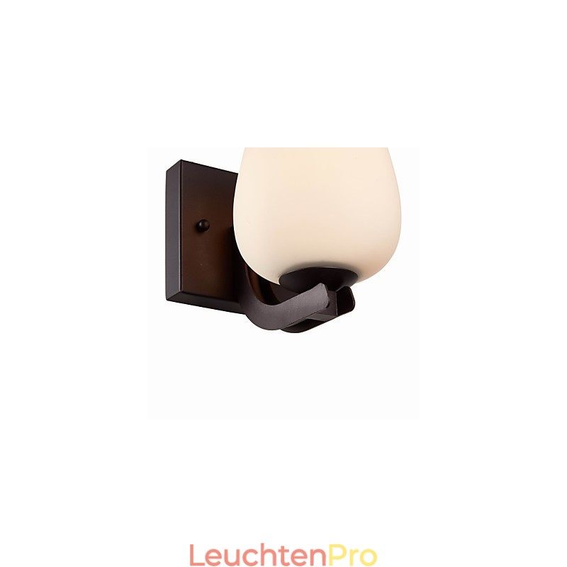 Eisen Wandleuchte mit Glasschirm Klassische Moderne Beleuchtung Wandleuchten