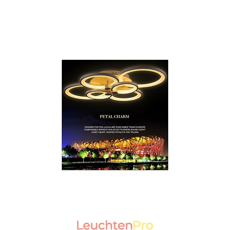 Elegante Design-Pendelleuchte aus Acryl