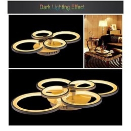 Elegante Design-Pendelleuchte aus Acryl