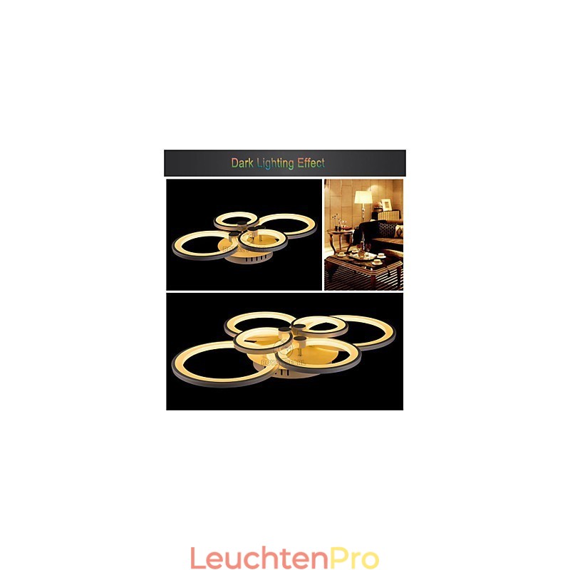 Elegante Design-Pendelleuchte aus Acryl