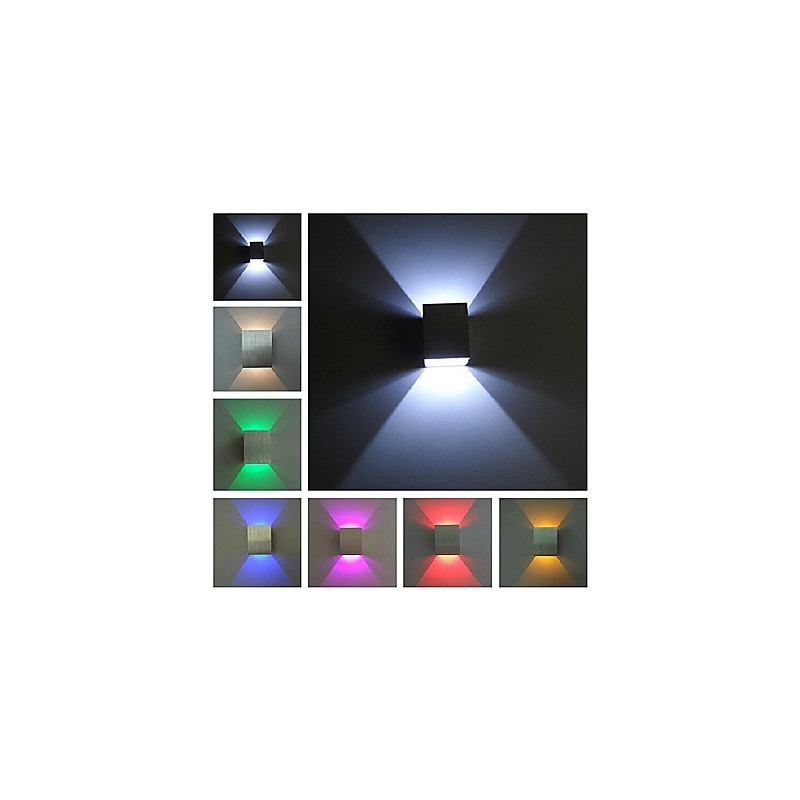 Wandleuchte Modern Verschiedene Lichtfarben