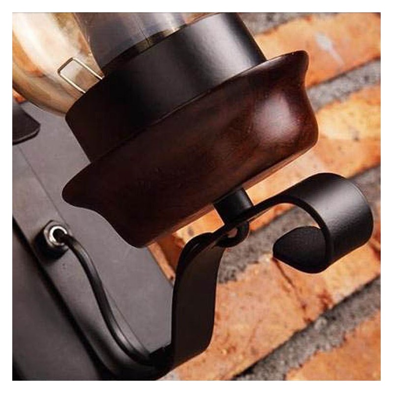 Retro Rustikalen Nordic Glas Wand Lampe Schlafzimmer Nacht Wand Leuchte Vintage Industrielle Wand Leuchten