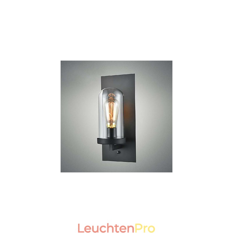 Rustikalen Stil Armaturen Eisen Glas Wand Leuchte Retro Wand Lampe Licht Von UNS