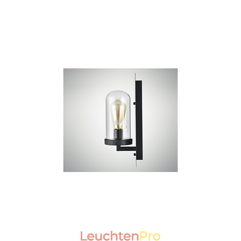 Rustikalen Stil Armaturen Eisen Glas Wand Leuchte Retro Wand Lampe Licht Von UNS