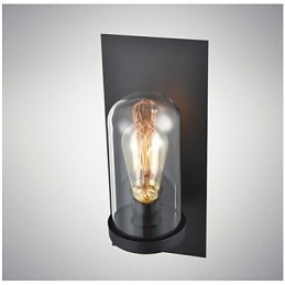 Rustikalen Stil Armaturen Eisen Glas Wand Leuchte Retro Wand Lampe Licht Von UNS