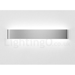 Lange moderne zeitgenössische Wandlampen & Wandleuchten für den Innenbereich, Metall-Wandleuchte, IP 44, für Badezimmer, Schlafzimmer, Wohnzimmer