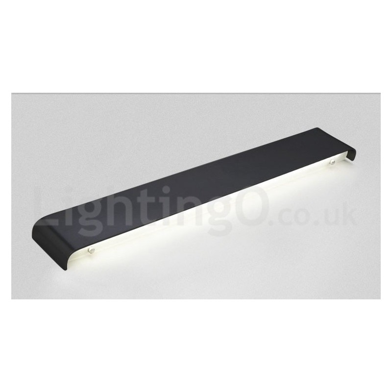 Lange moderne zeitgenössische Wandlampen & Wandleuchten für den Innenbereich, Metall-Wandleuchte, IP 44, für Badezimmer, Schlafzimmer, Wohnzimmer