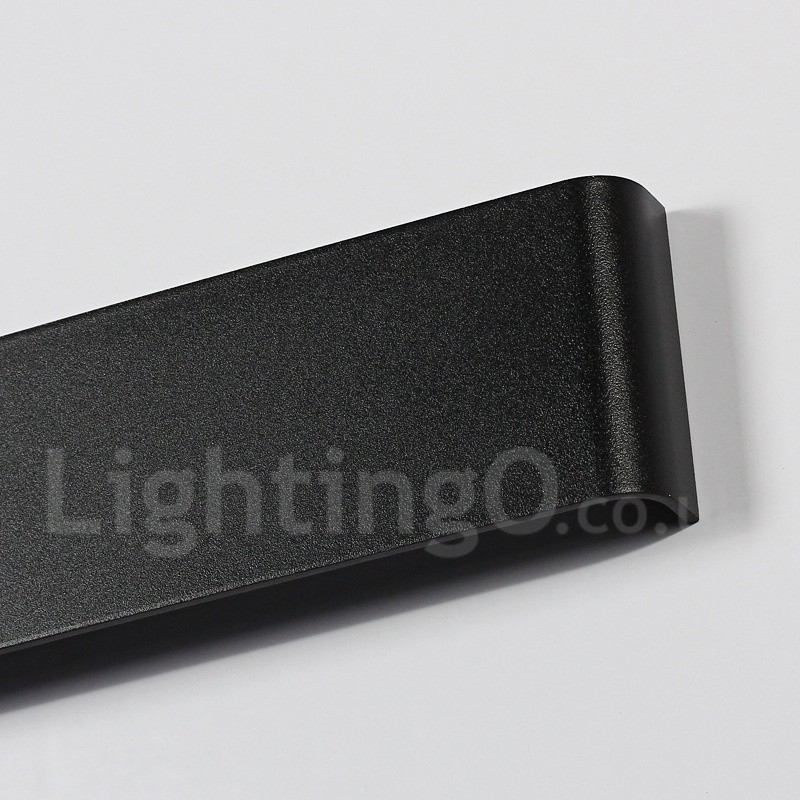 Lange moderne zeitgenössische Wandlampen & Wandleuchten für den Innenbereich, Metall-Wandleuchte, IP 44, für Badezimmer, Schlafzimmer, Wohnzimmer