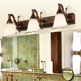 Wandleuchten Badezimmerbeleuchtung Lesewandleuchten Mini-Stil Rustikal Lodge Metall