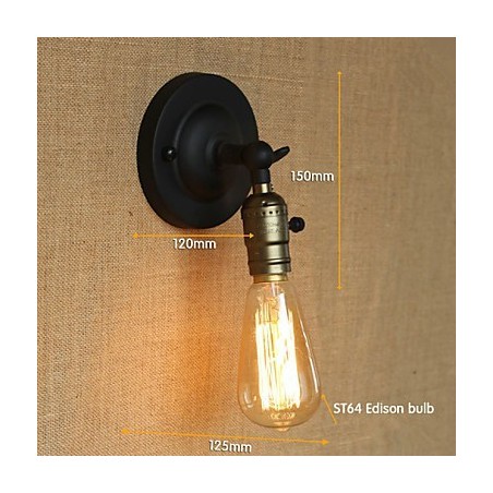 Edison Glühbirne Gang Retro Minimalistischen Nachttisch Gang Café Terrasse Kanal Mini Wandleuchte Edison Glühbirne Gang Retro Minimalistischen Nachttisch Gang Café Terrasse Kanal Mini Wandleuchte