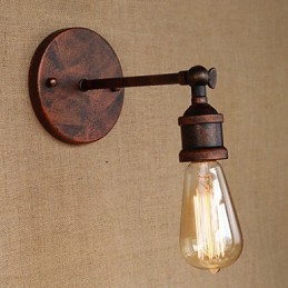 Amerikanischen Bar Cafe Restaurant Nachttisch Minimalistischen Gang Eisenhaltigen Eisen Wandleuchte