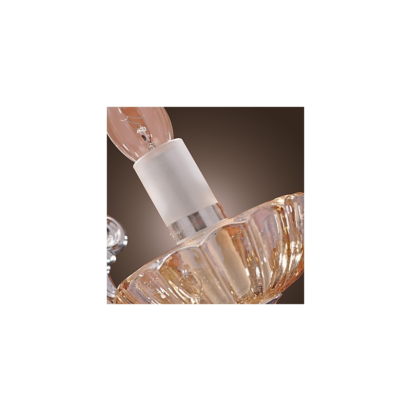 Elegante Kristall-Wandleuchte mit 2 Lichtern