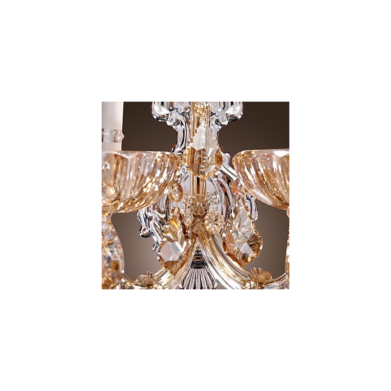 Elegante Kristall-Wandleuchte mit 2 Lichtern