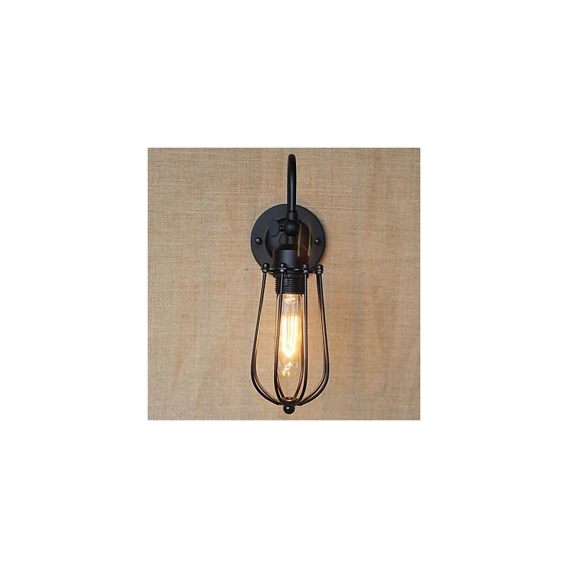 Amerikanischen Land Wohnzimmer Lampe Schlafzimmer Balkon Minimalistischen Matt Schwarz Nacht Lampe Dekorative Kunst